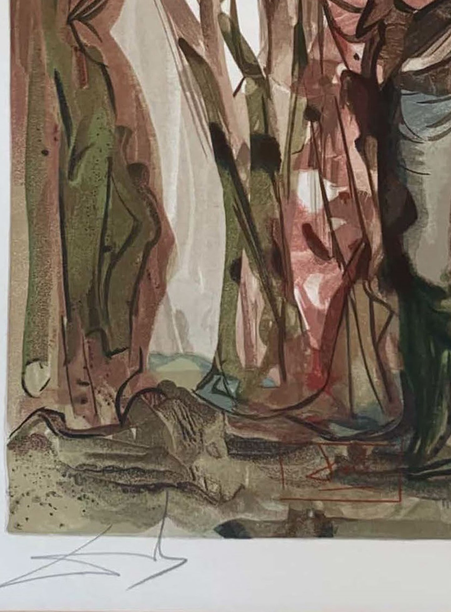 The Proud One - Salvador Dali Divine Comedy (Limited Edition 55/100, Signed)