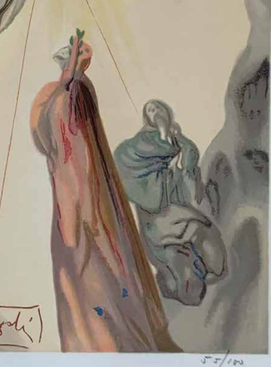 The Cross of Mars – Salvador Dalí Divine Comedy (Limited Edition 55/100, Signed)