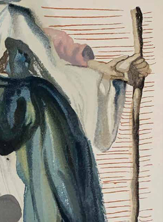 The Blind for Envy - Salvador Dali Divine Comedy (Limited Edition 55/100, Signed)