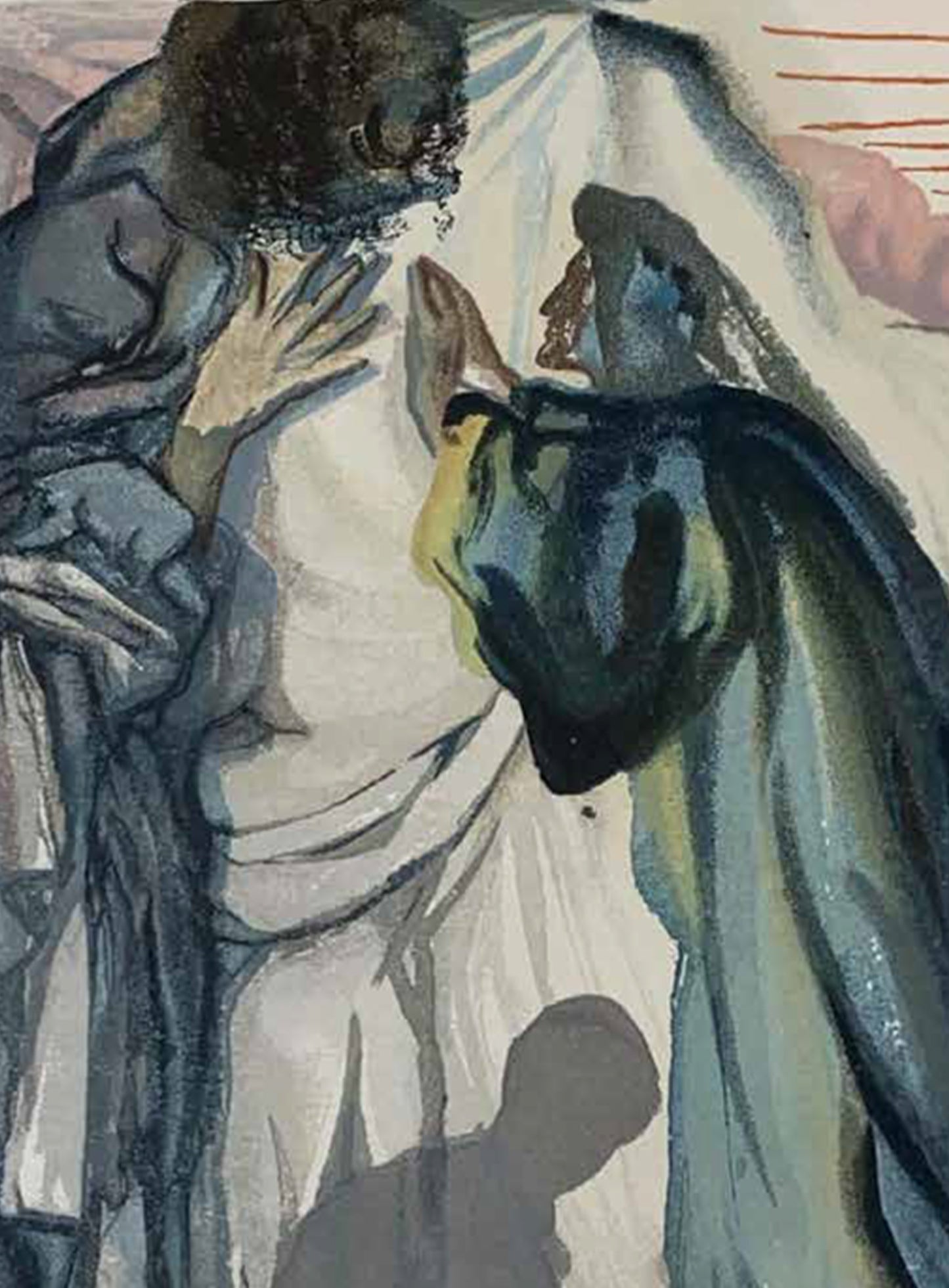 The Blind for Envy - Salvador Dali Divine Comedy (Limited Edition 55/100, Signed)