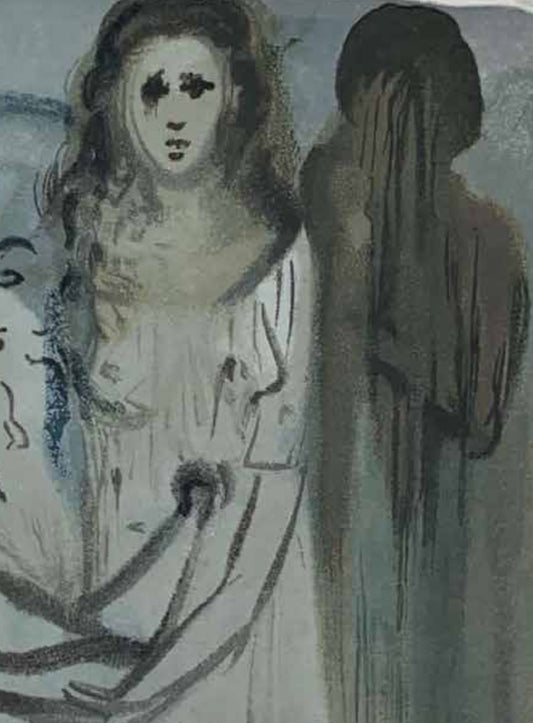 The Smoke of Irascibility - Salvador Dali Divine Comedy (Limited Edition 55/100, Signed)