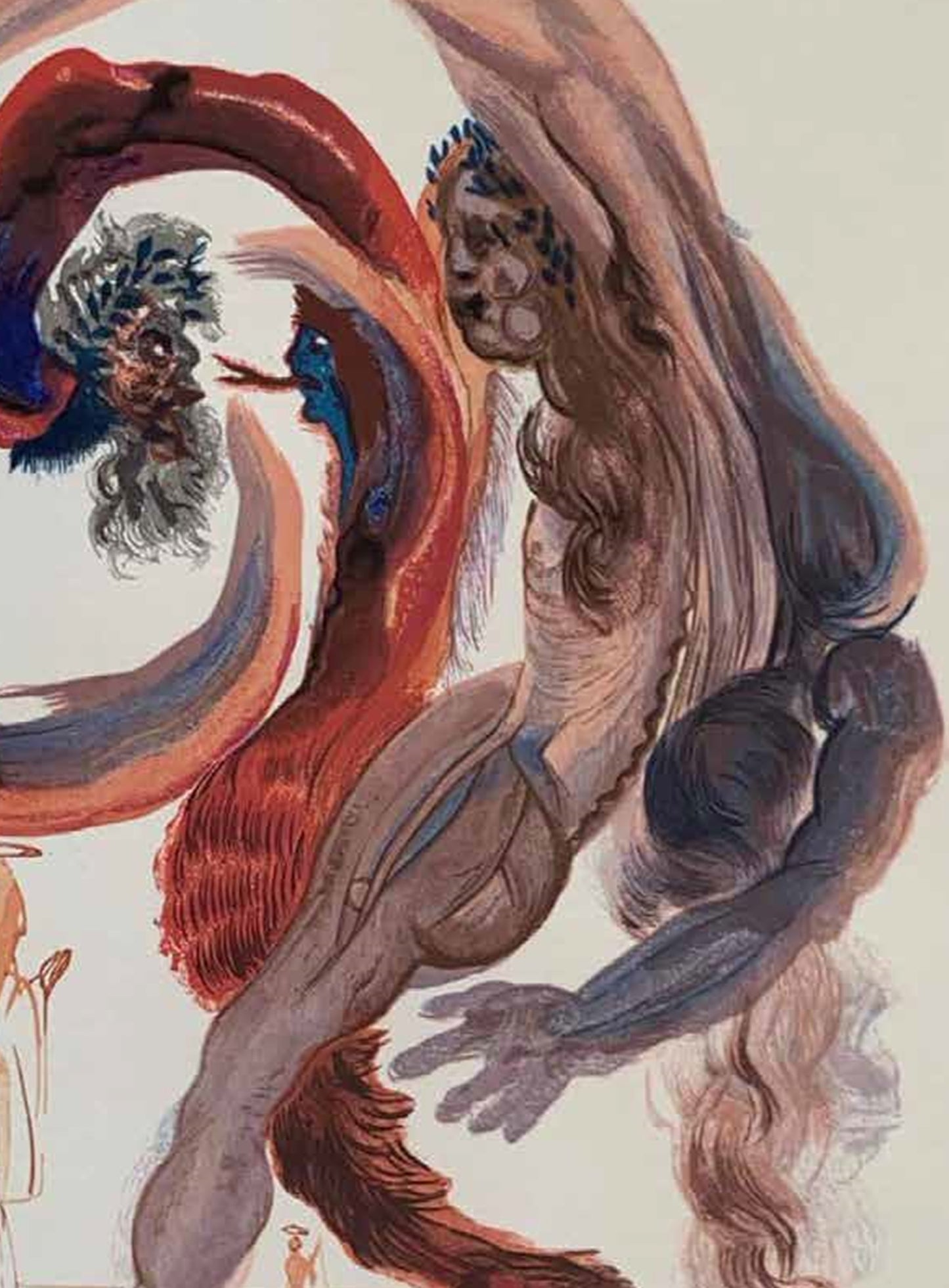 The Fourth Terrace - Salvador Dali Divine Comedy (Limited Edition 55/100, Signed)