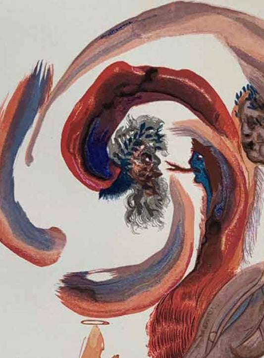 The Fourth Terrace - Salvador Dali Divine Comedy (Limited Edition 55/100, Signed)