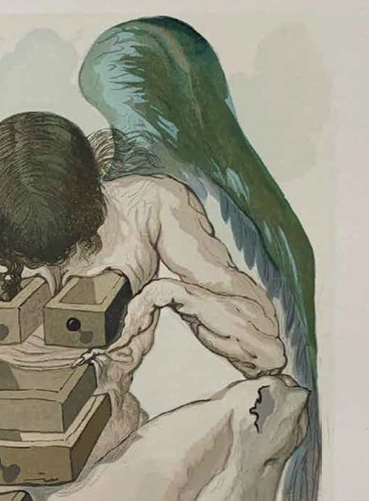 The Reign of Penitents – Salvador Dalí Divine Comedy (Limited Edition 55/100, Signed)