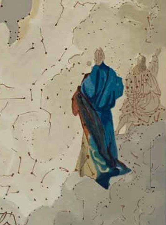 The Constellation of Blessed Spirits – Salvador Dalí Divine Comedy (Limited Edition 55/100, Signed)