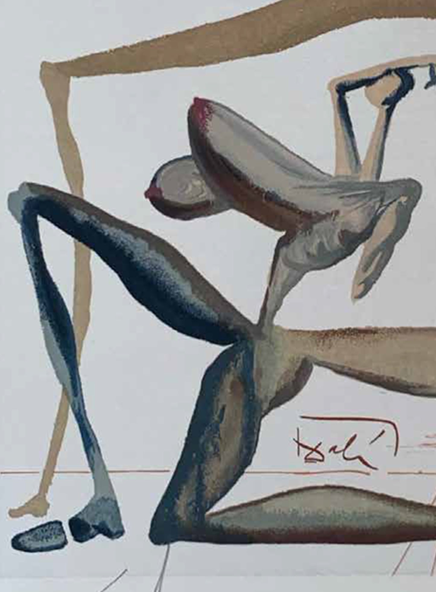 Prodigality - Salvador Dali Divine Comedy (Limited Edition 55/100, Signed)