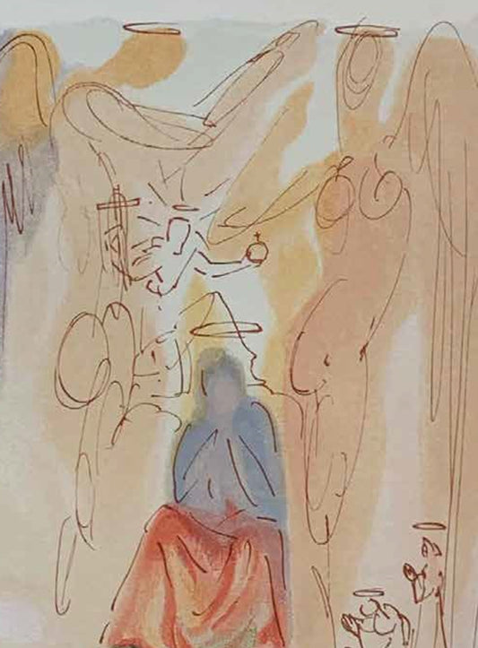 The Garden of Christ – Salvador Dalí Divine Comedy (Limited Edition 55/100, Signed)