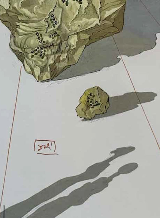 Ugolino and Ruggieri – Salvador Dalí Divine Comedy (Limited Edition 55/100, Signed)