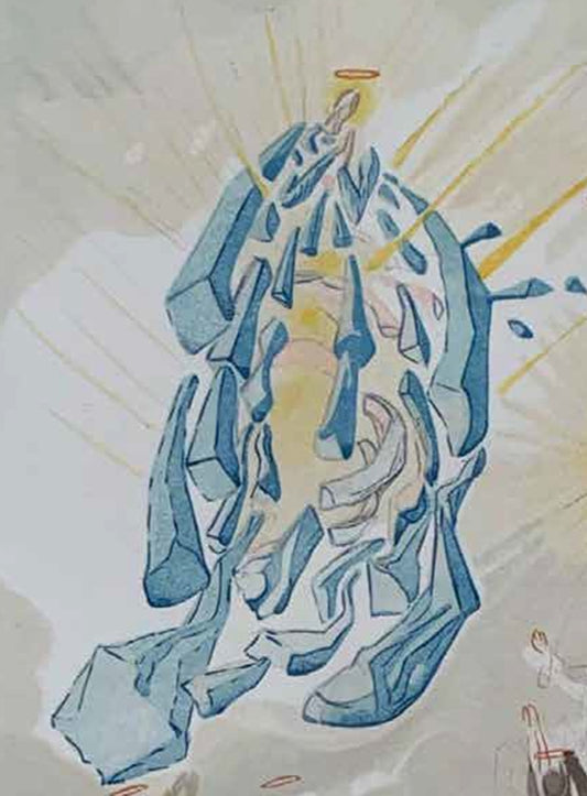 The Apotheosis of the Virgin Mary – Salvador Dalí Divine Comedy (Limited Edition 55/100, Signed)