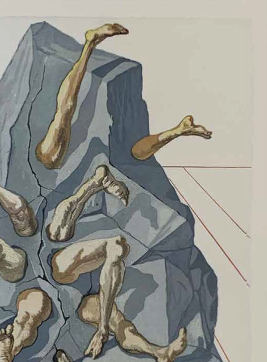 The Simoniac – Salvador Dalí Divine Comedy (Limited Edition 55/100, Signed)