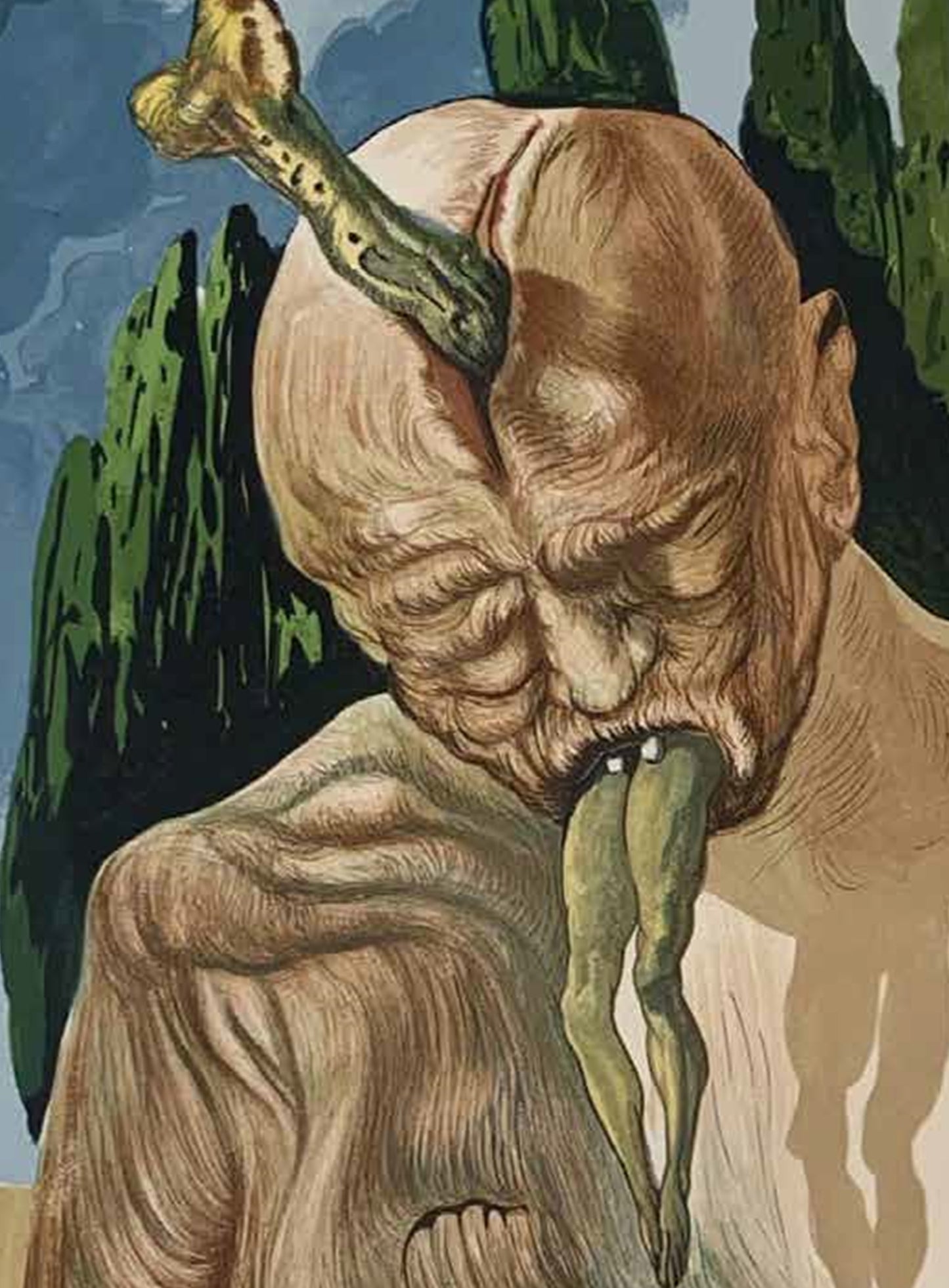 The Logician Devil – Salvador Dalí Divine Comedy (Limited Edition 55/100, Signed)