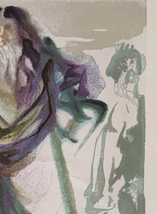 St. Peter and Dante – Salvador Dalí Divine Comedy (Limited Edition 55/100, Signed)