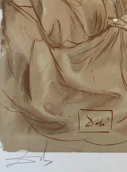 Dante’s Repentance - Salvador Dali Divine Comedy (Limited Edition 55/100, Signed)