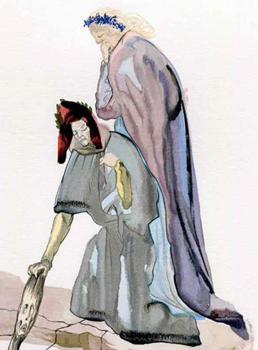 The Traitor of Montaperti – Salvador Dalí Divine Comedy (Limited Edition 55/100, Signed)