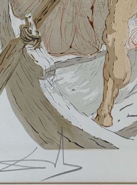 Charon – Salvador Dalí Divine Comedy (Limited Edition 55/100, Signed)