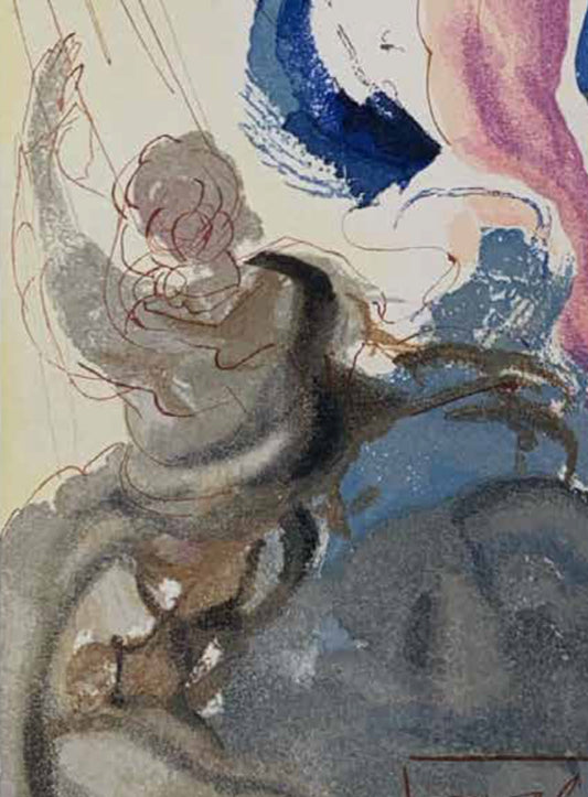 Piccarda Donati – Salvador Dalí Divine Comedy (Limited Edition 55/100, Signed)