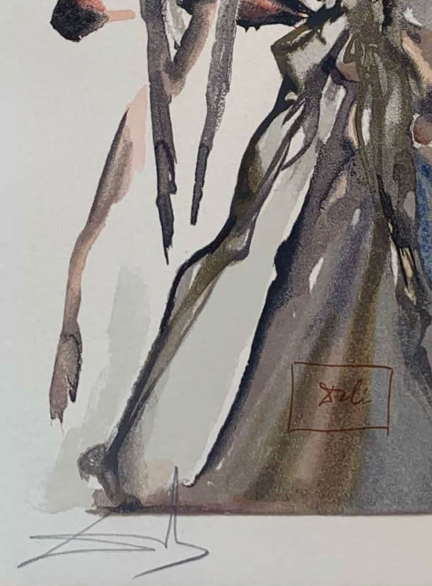 The Powers of Soul - Salvador Dali Divine Comedy (Limited Edition 55/100, Signed)