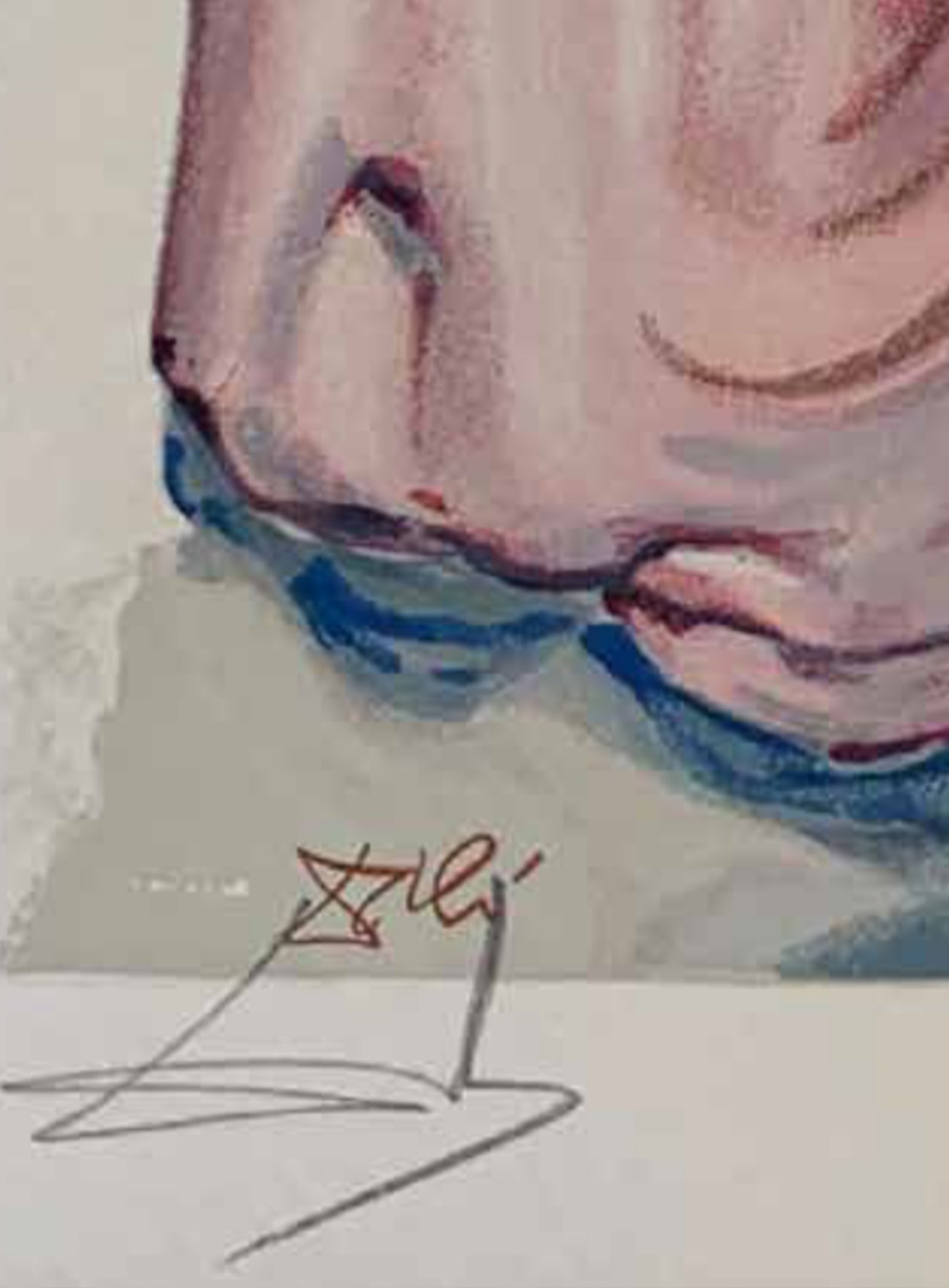 Beatrice Resolves Dante’s Doubts – Salvador Dalí Divine Comedy (Limited Edition 55/100, Signed)