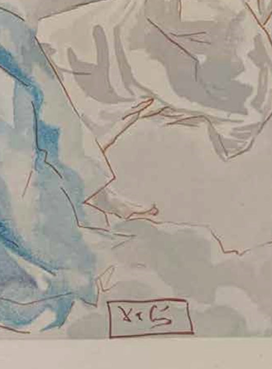 In the Heaven of Mercury – Salvador Dalí Divine Comedy (Limited Edition 55/100, Signed)