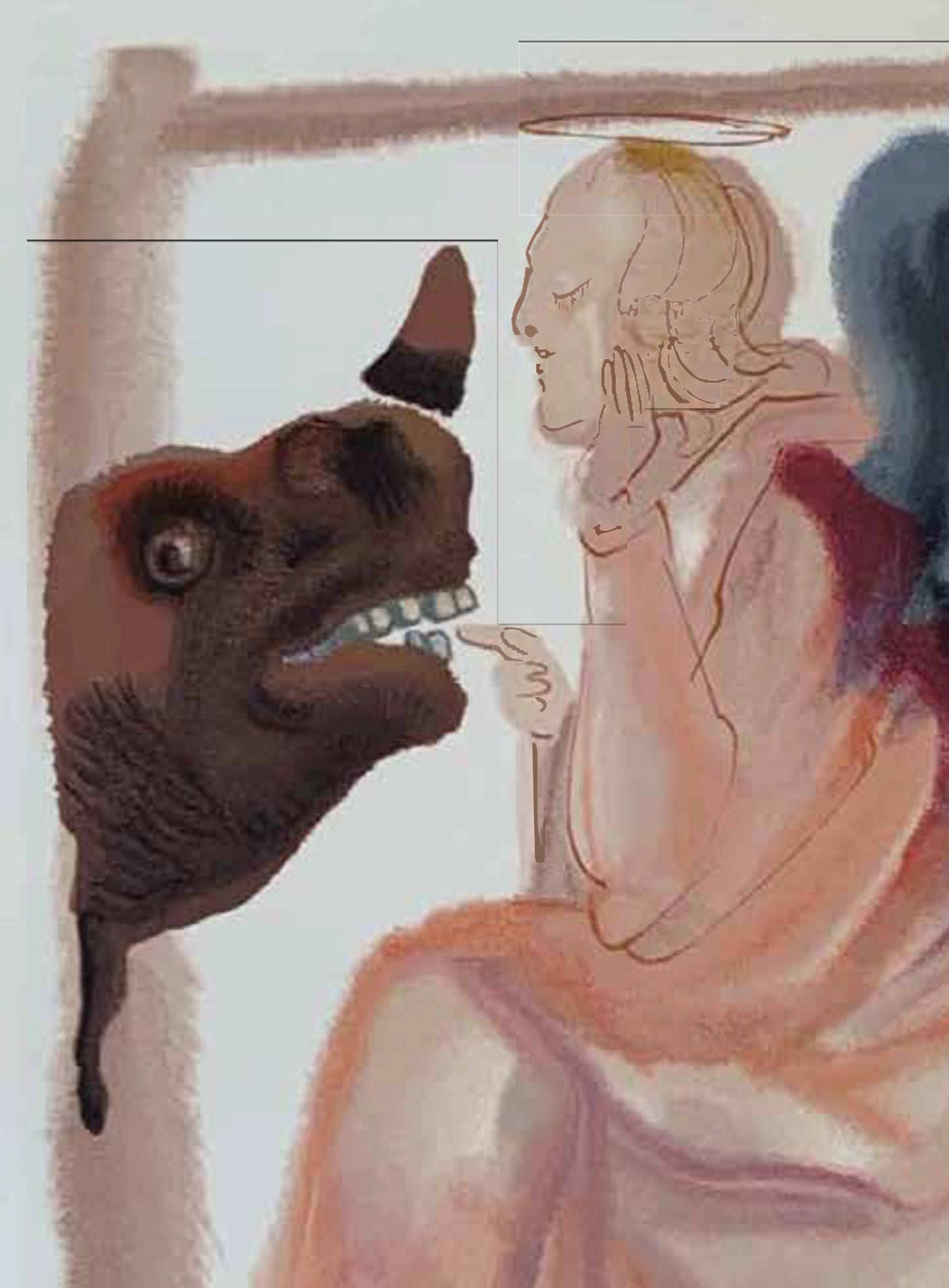 Church and Empire – Salvador Dalí Divine Comedy (Limited Edition 55/100, Signed)
