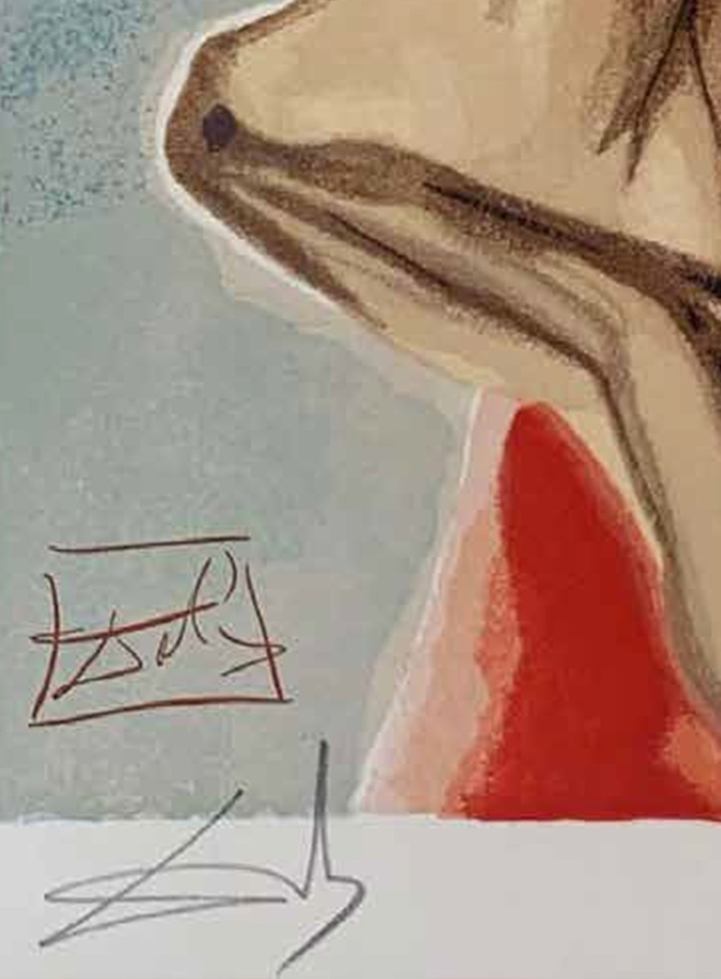 Dante in Doubt – Salvador Dalí Divine Comedy (Limited Edition 55/100, Signed)