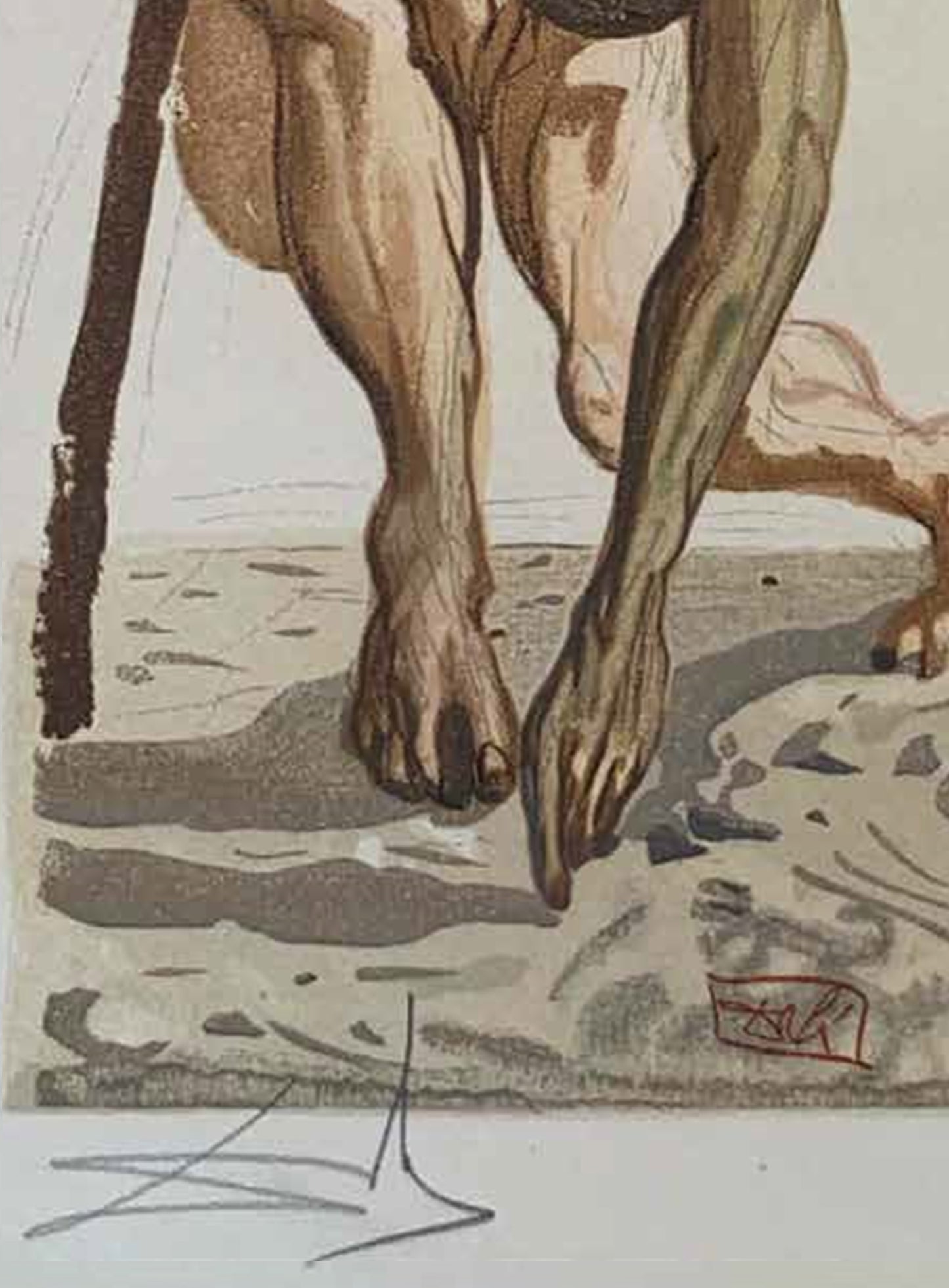 The Law of Climbing - Salvador Dali Divine Comedy (Limited Edition 55/100, Signed)