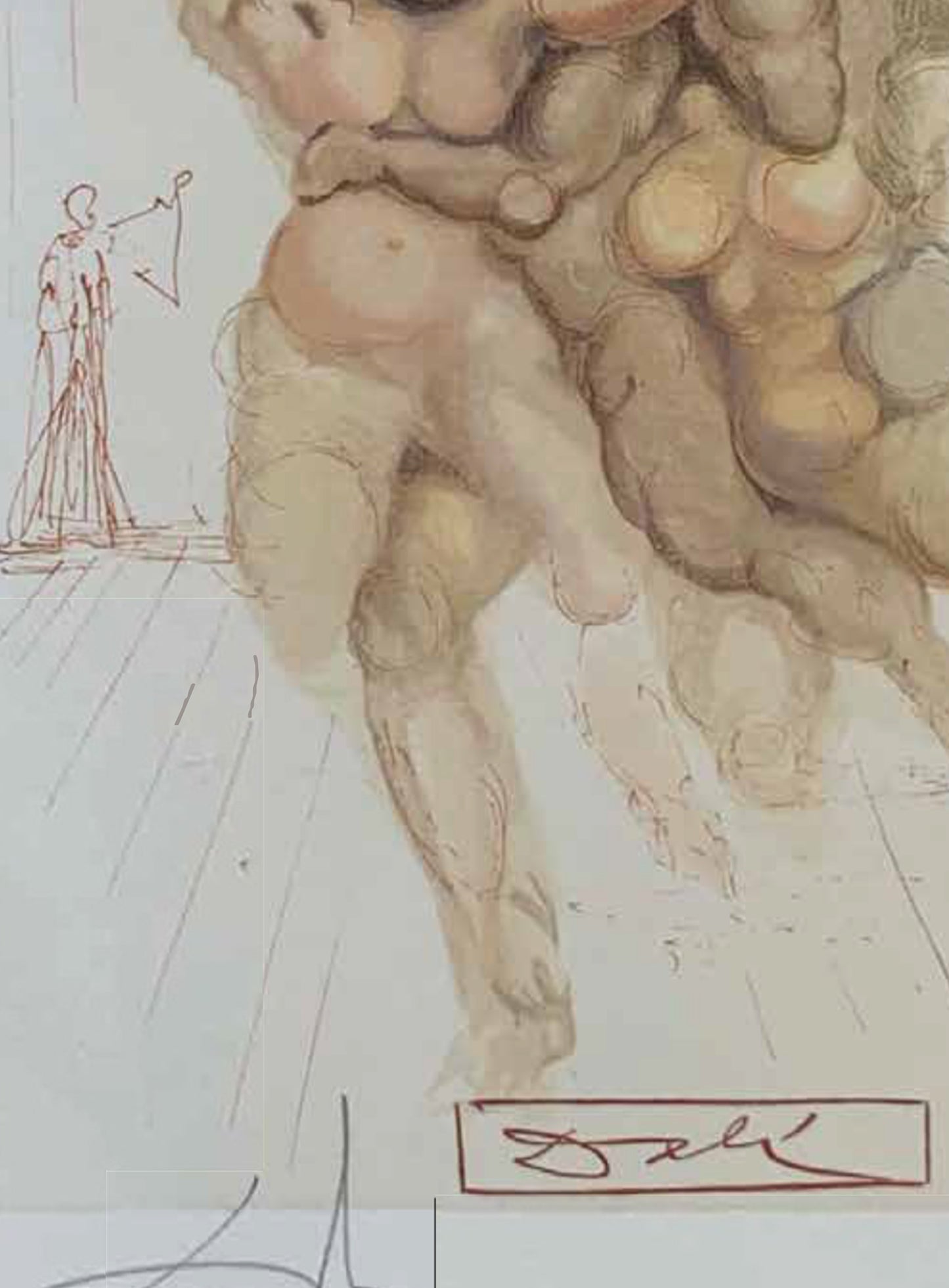 The Irascible – Salvador Dalí Divine Comedy (Limited Edition 55/100, Signed)