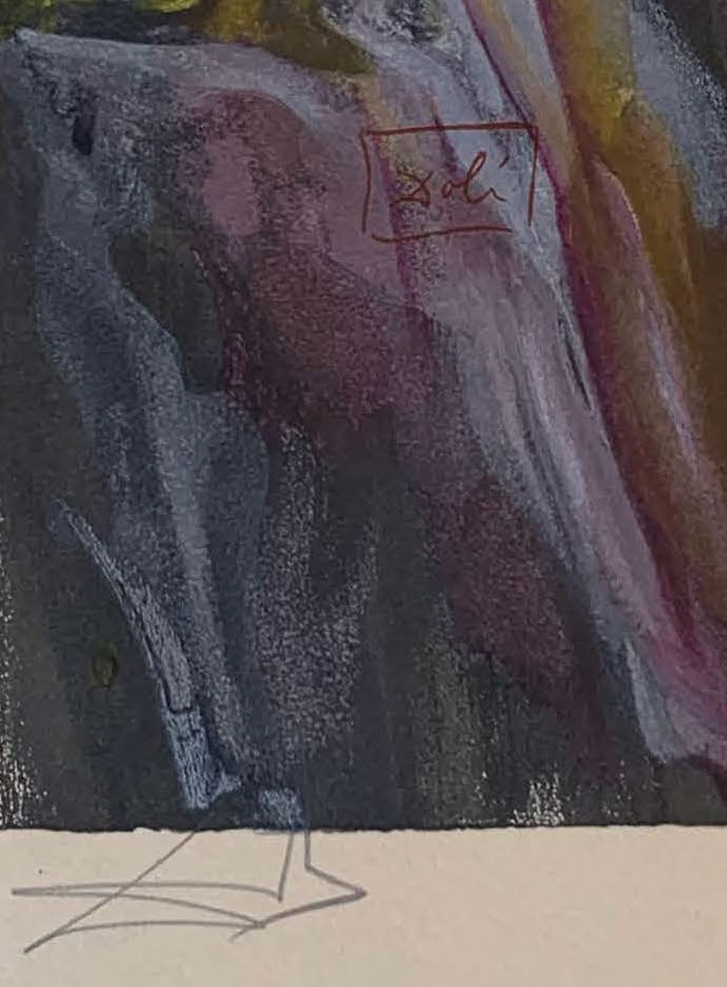 The Furies – Salvador Dalí Divine Comedy (Limited Edition 55/100, Signed)