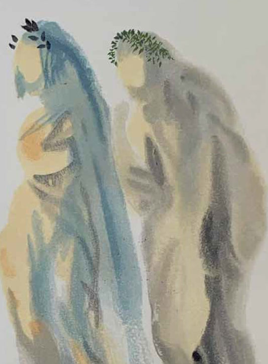 The Bishop Cum Troubadour – Salvador Dalí Divine Comedy (Limited Edition 55/100, Signed)