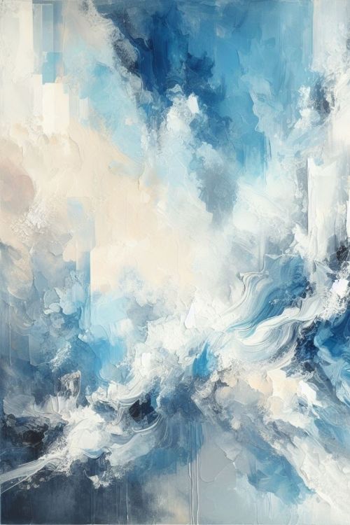 “Azure Dreamscape” by ArtixHub – minimalist abstract canvas wall art in deep azure, ivory, and taupe tones, ideal for bedrooms, lounges, or office spaces. A soothing and modern piece with soft contrasts and gentle curves, it pairs beautifully with coastal, Scandinavian, or neutral interior themes. Perfect for UAE homes seeking serenity through design.