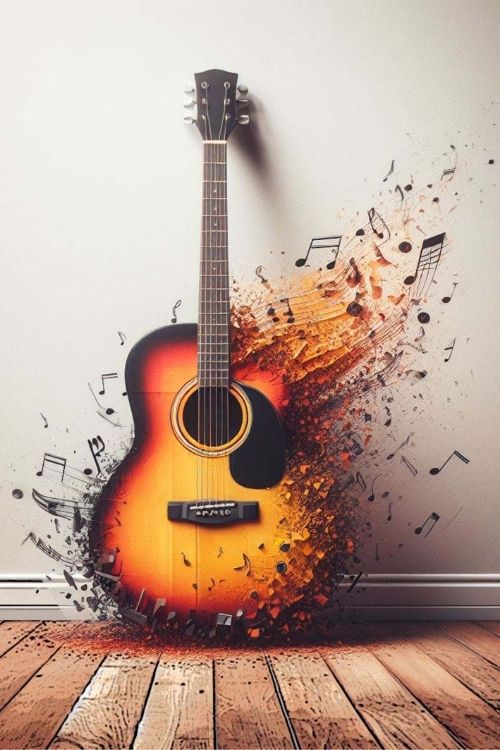 “Beyond Strings” by ArtixHub – abstract canvas wall art with fluid forms and musical undertones in deep navy, muted gold, and warm beige tones, ideal for studios, lounges, or reading nooks. This expressive artwork evokes the rhythm of strings and flowing sound, perfect for UAE homes seeking harmony, creativity, and visual movement in their décor.