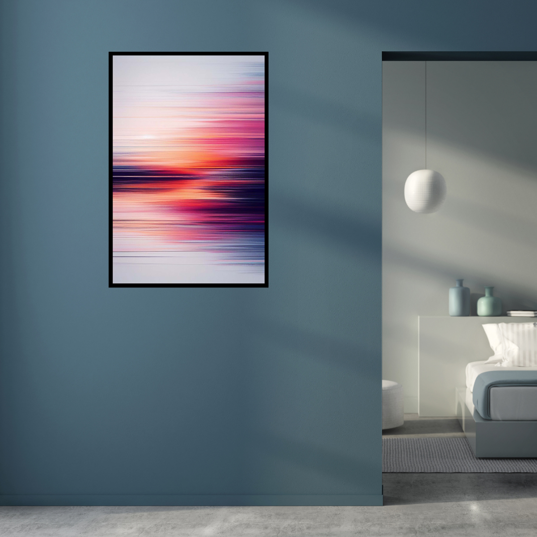 “Ethereal Echoes” by ArtixHub – abstract canvas wall art in soft blue, lavender, and ivory tones with swirling, airy forms, ideal for bedrooms, meditation areas, or reading nooks. This gentle, atmospheric piece evokes stillness and introspection. Perfect for UAE homes seeking calming, dreamlike accents in their décor.