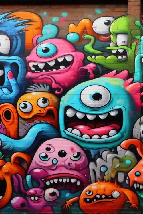 “Playful Crew” by ArtixHub – animal-themed pop art canvas wall art featuring a colorful lineup of expressive dogs in bold tones of orange, yellow, pink, and blue, ideal for kids’ rooms, game rooms, or casual lounges. This vibrant and cheerful piece adds personality and joy to UAE homes with a playful and artistic flair.