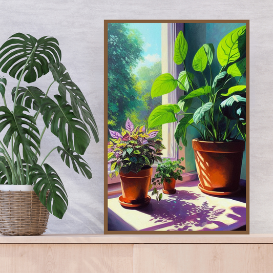 “Sunlit Trio” by ArtixHub, abstract canvas wall art featuring three soft-edged circular shapes