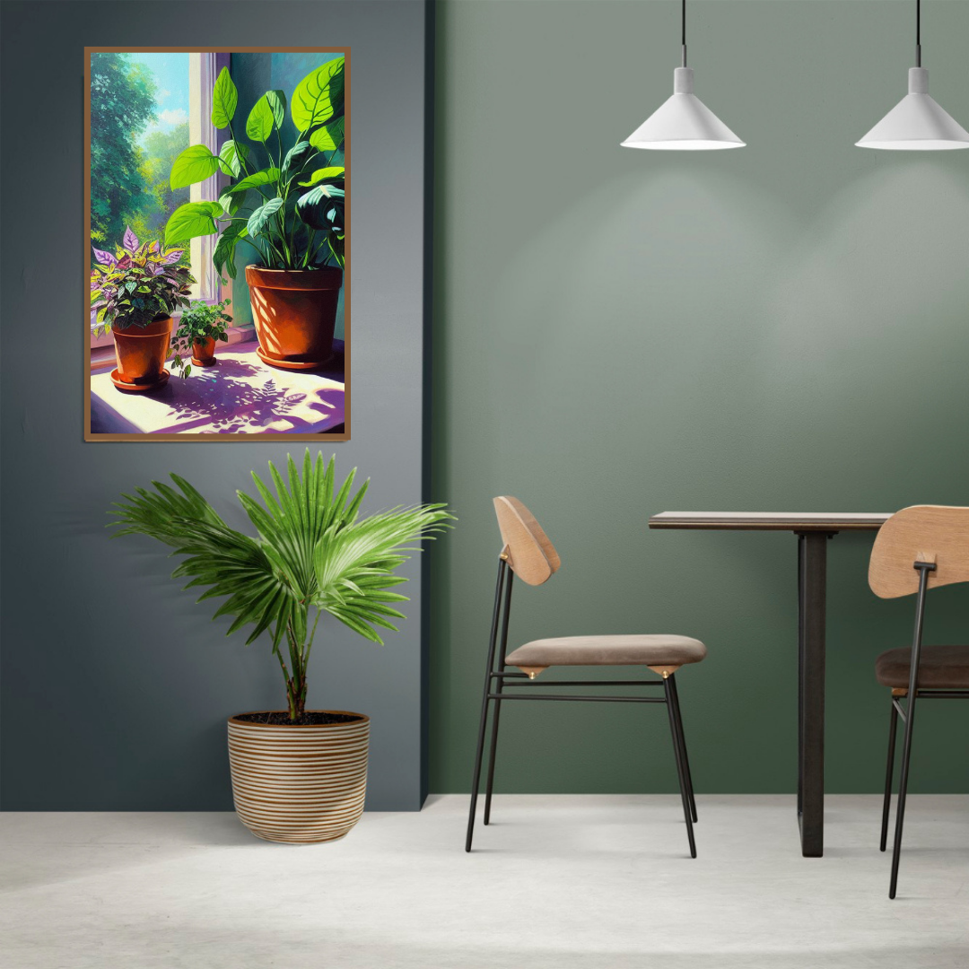“Sunlit Trio” by ArtixHub – abstract canvas wall art featuring three soft-edged circular shapes in warm yellow, blush, and gray tones, arranged in balanced vertical harmony. Ideal for entryways, powder rooms, or wellness corners, this cheerful piece adds minimalist charm and radiant energy to UAE homes with refined simplicity.