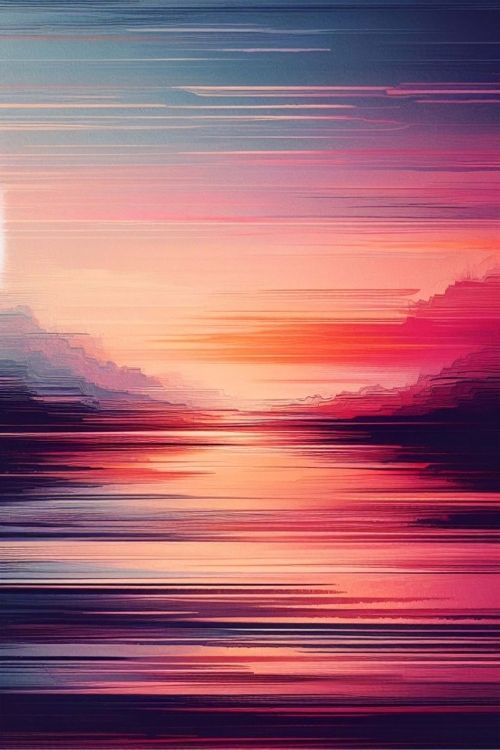 “Sunset Twilight” by ArtixHub – abstract canvas wall art blending soft gradients of gold, coral, and mauve, evoking the moment twilight kisses the horizon. Ideal for bedrooms, dining areas, or lounge spaces, this warm-toned piece offers depth, calm, and an artistic sunset glow to modern UAE interiors.