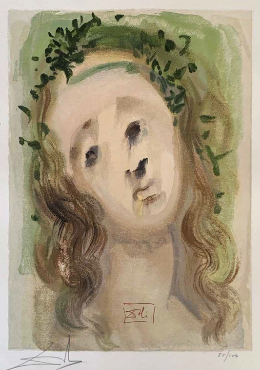 Our Lady of Annunciation - Salvador Dali Divine Comedy (Limited Edition 55/100, Signed)