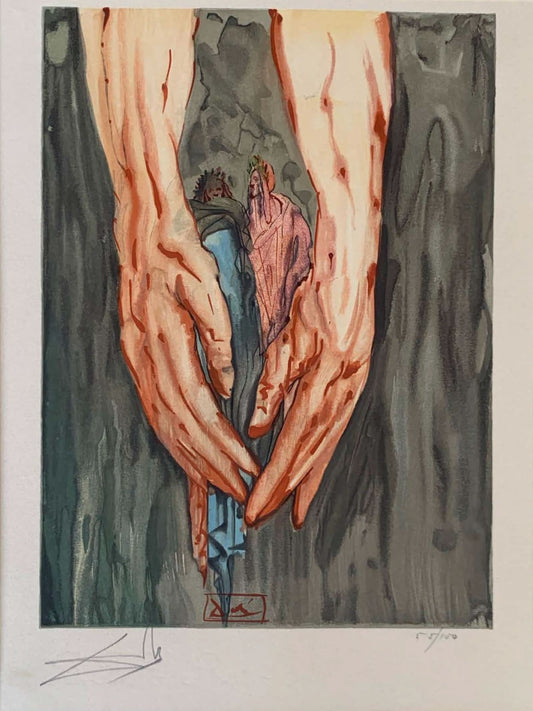 In the Hands of Antaeus – Salvador Dalí Divine Comedy (Limited Edition 55/100, Signed)
