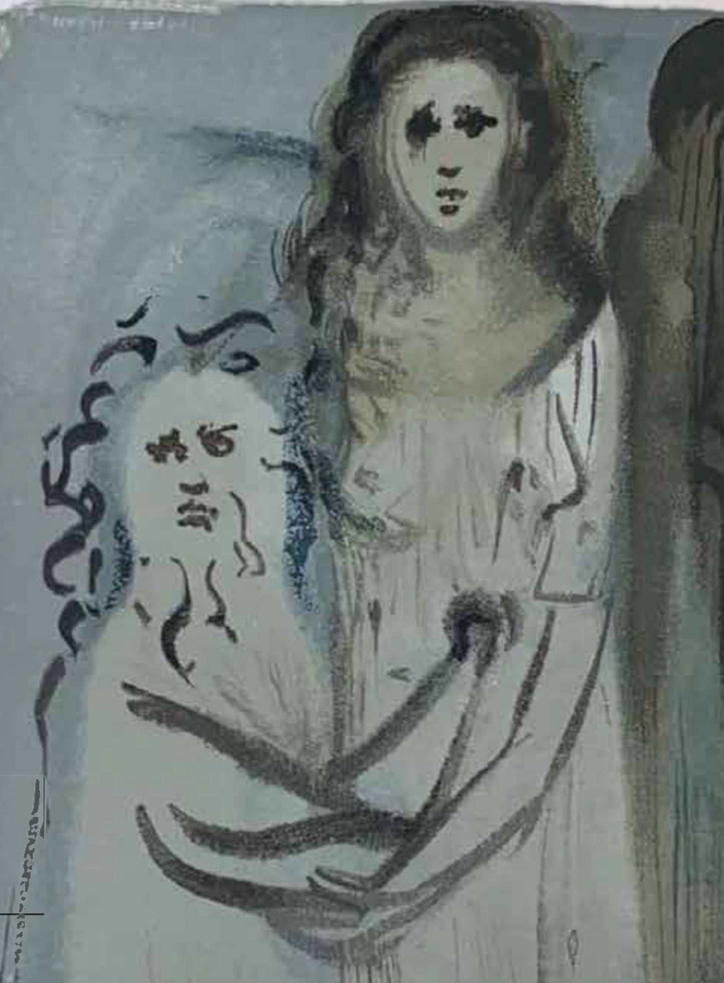 The Smoke of Irascibility - Salvador Dali Divine Comedy (Limited Edition 55/100, Signed)