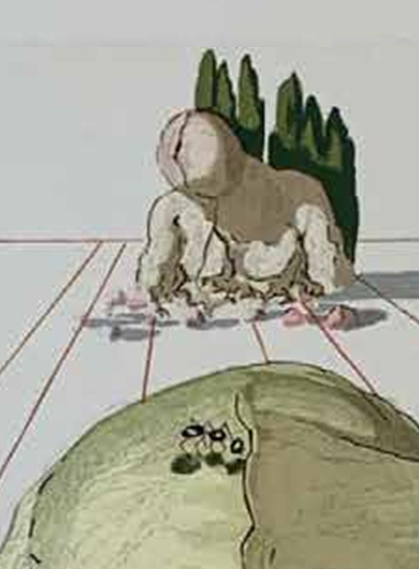 Ugolino and Ruggieri – Salvador Dalí Divine Comedy (Limited Edition 55/100, Signed)