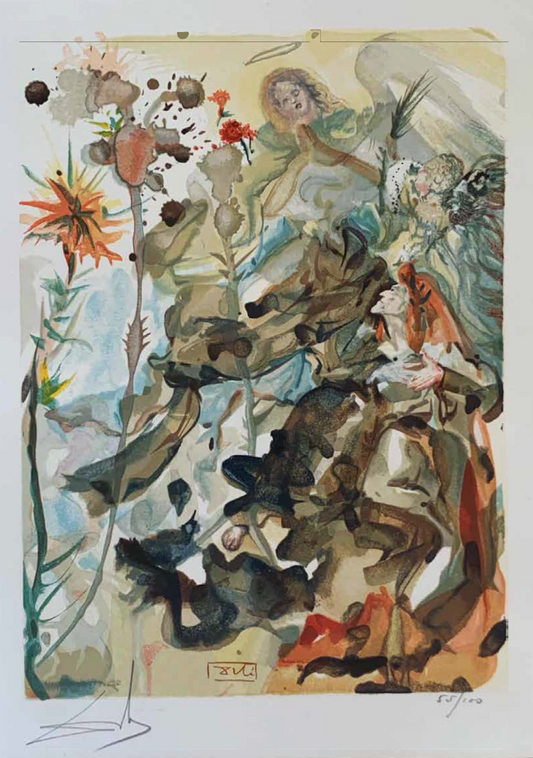 The Apparition of St. James – Salvador Dalí Divine Comedy (Limited Edition 55/100, Signed)