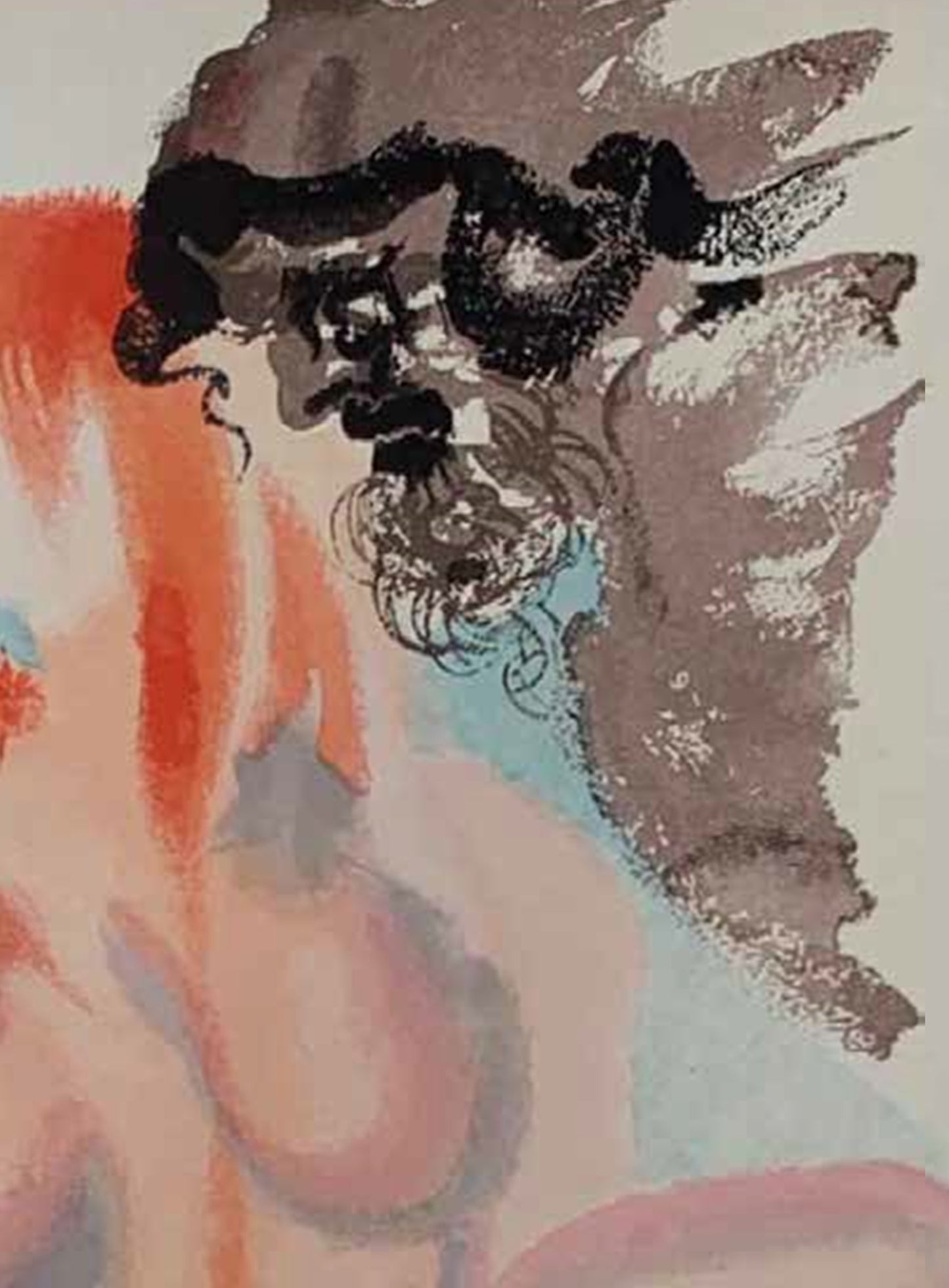 The Neglectful - Salvador Dali Divine Comedy (Limited Edition 55/100, Signed)