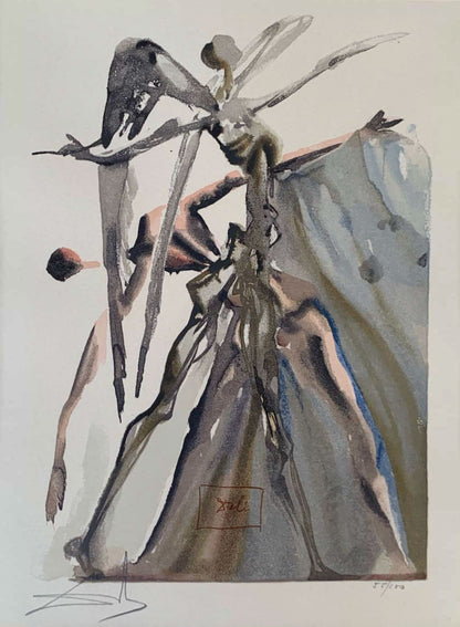 The Powers of Soul - Salvador Dali Divine Comedy (Limited Edition 55/100, Signed)
