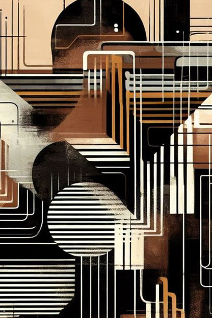 “Neutral Elegance” by ArtixHub – minimalist abstract canvas wall art in soft taupe, ivory, and beige tones with delicate linear movement and calm balance, ideal for bedrooms, entryways, or lounge areas. This refined piece brings effortless sophistication and harmony to UAE homes with neutral modern interiors.