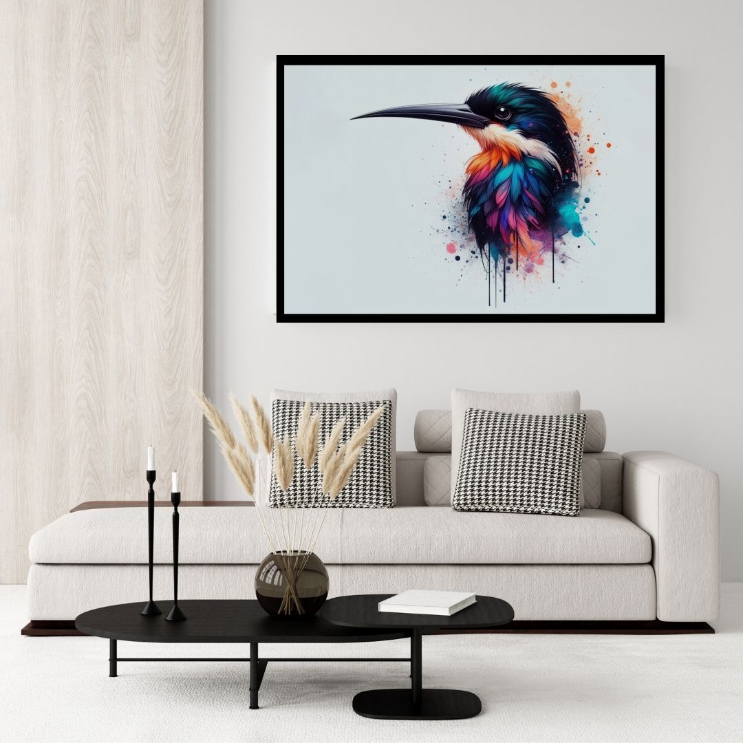 “Quiet Majesty” by ArtixHub – abstract canvas wall art featuring minimalist mountain forms in soft white, taupe, and gray tones, ideal for bedrooms, reading nooks, or wellness areas. This peaceful and grounded piece brings understated strength and calm to UAE homes with a love for subtle, nature-inspired design.