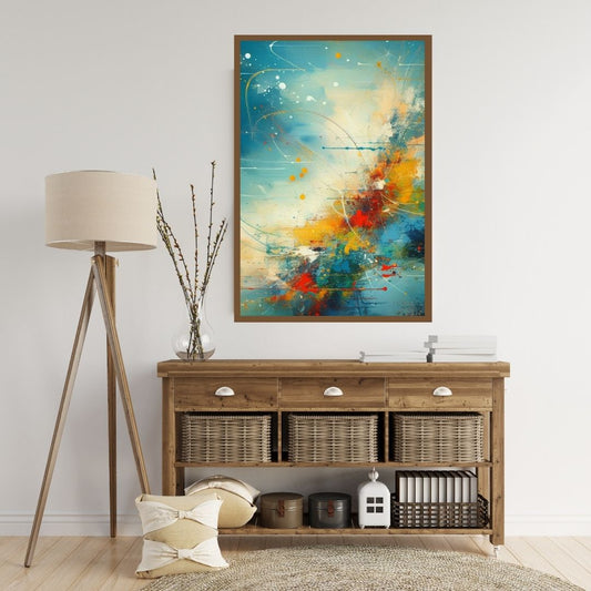 “Spectral Waltz” by ArtixHub – surreal canvas wall art depicting ghostlike figures in motion through sweeping brushstrokes of white, gray, and muted lavender. Ideal for bedrooms, studios, or wellness spaces, this dreamlike piece invites stillness and introspection, perfect for UAE homes seeking poetic, atmospheric storytelling.