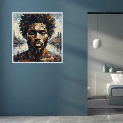 “Waves of Expression” by ArtixHub – abstract canvas wall art featuring layered black, white, and beige brushstrokes that mimic the undulating rhythm of waves and emotion. Ideal for studios, modern living rooms, or hallways, this fluid piece brings raw motion and bold contrast to UAE interiors with contemporary taste.